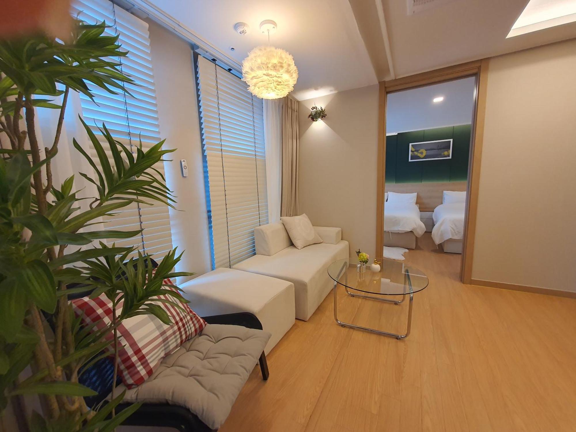 Haeundae Ocean Family Apartment Busan Exterior foto