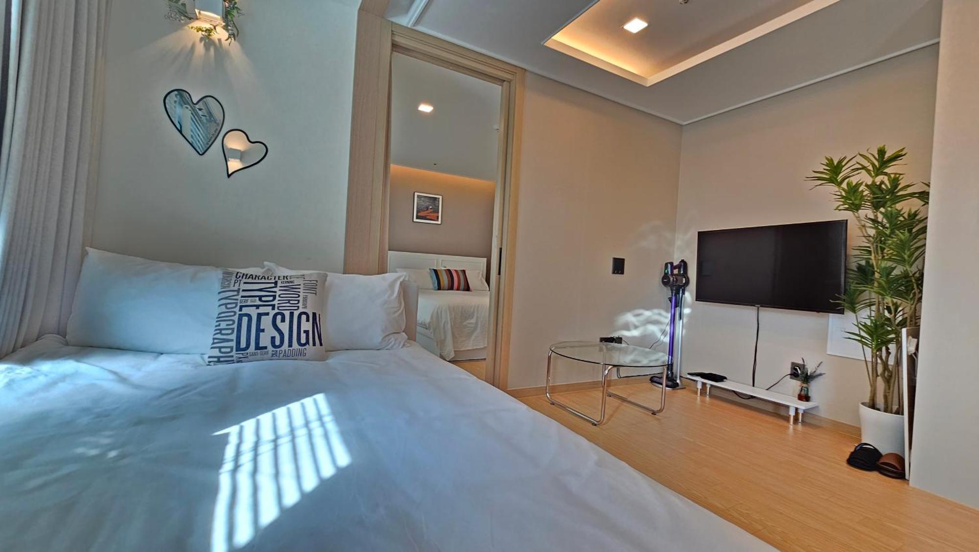 Haeundae Ocean Family Apartment Busan Exterior foto