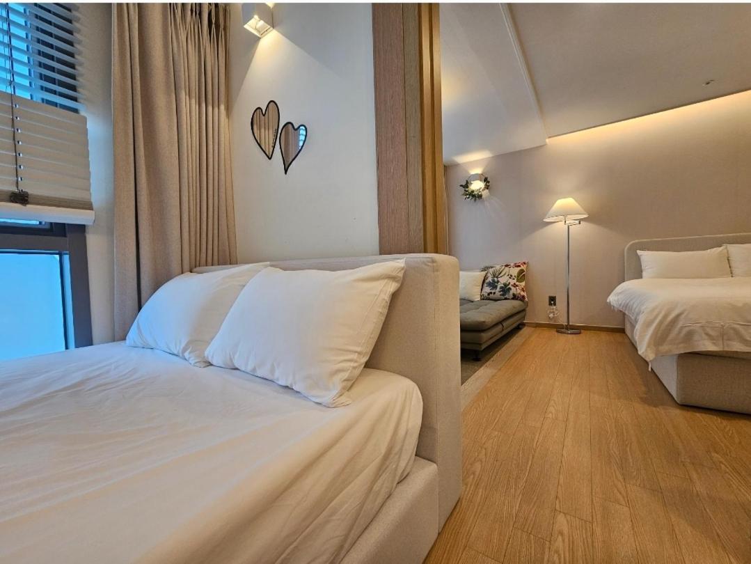 Haeundae Ocean Family Apartment Busan Exterior foto